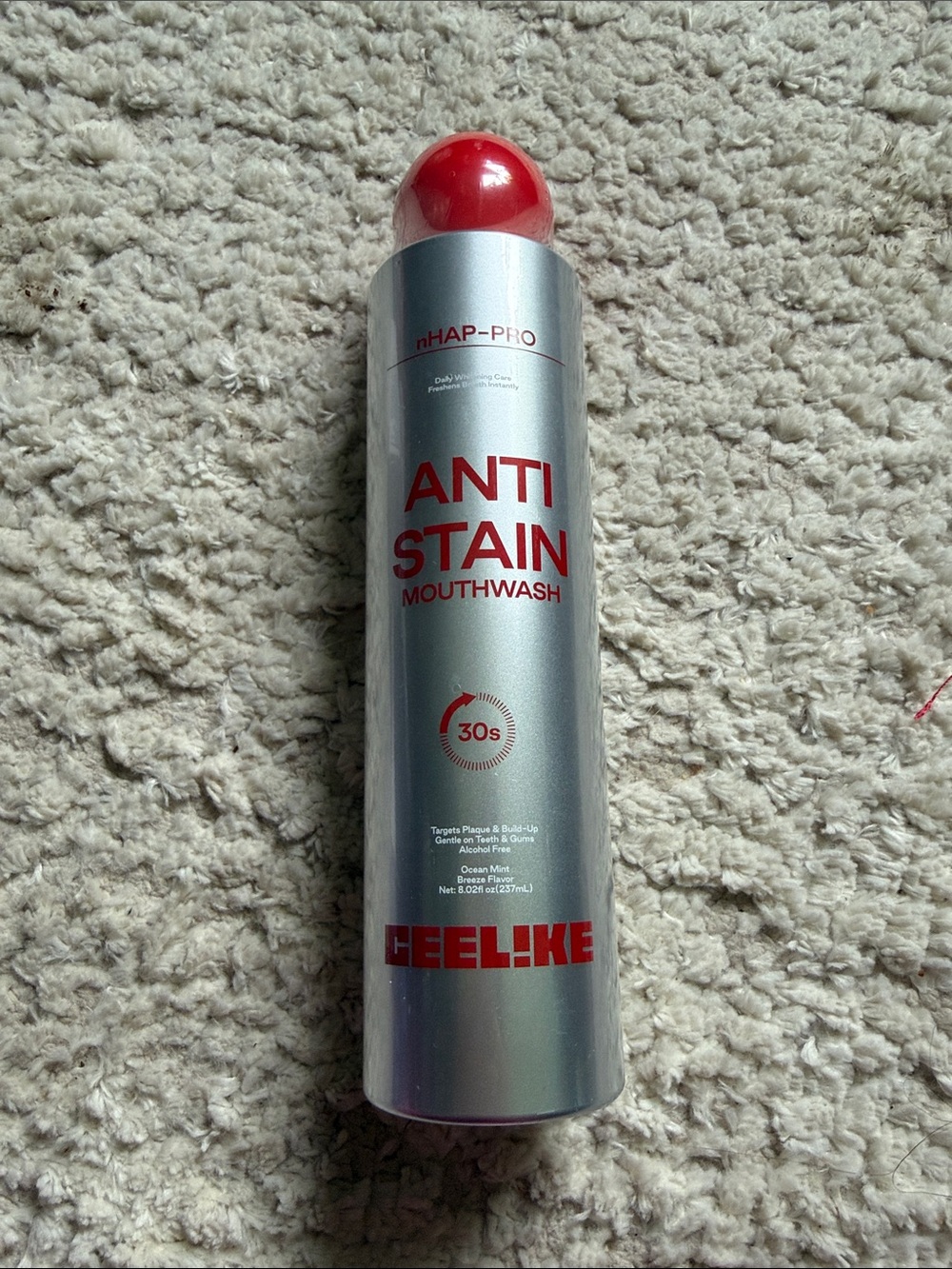 Anti Stain Mouthwash - Red